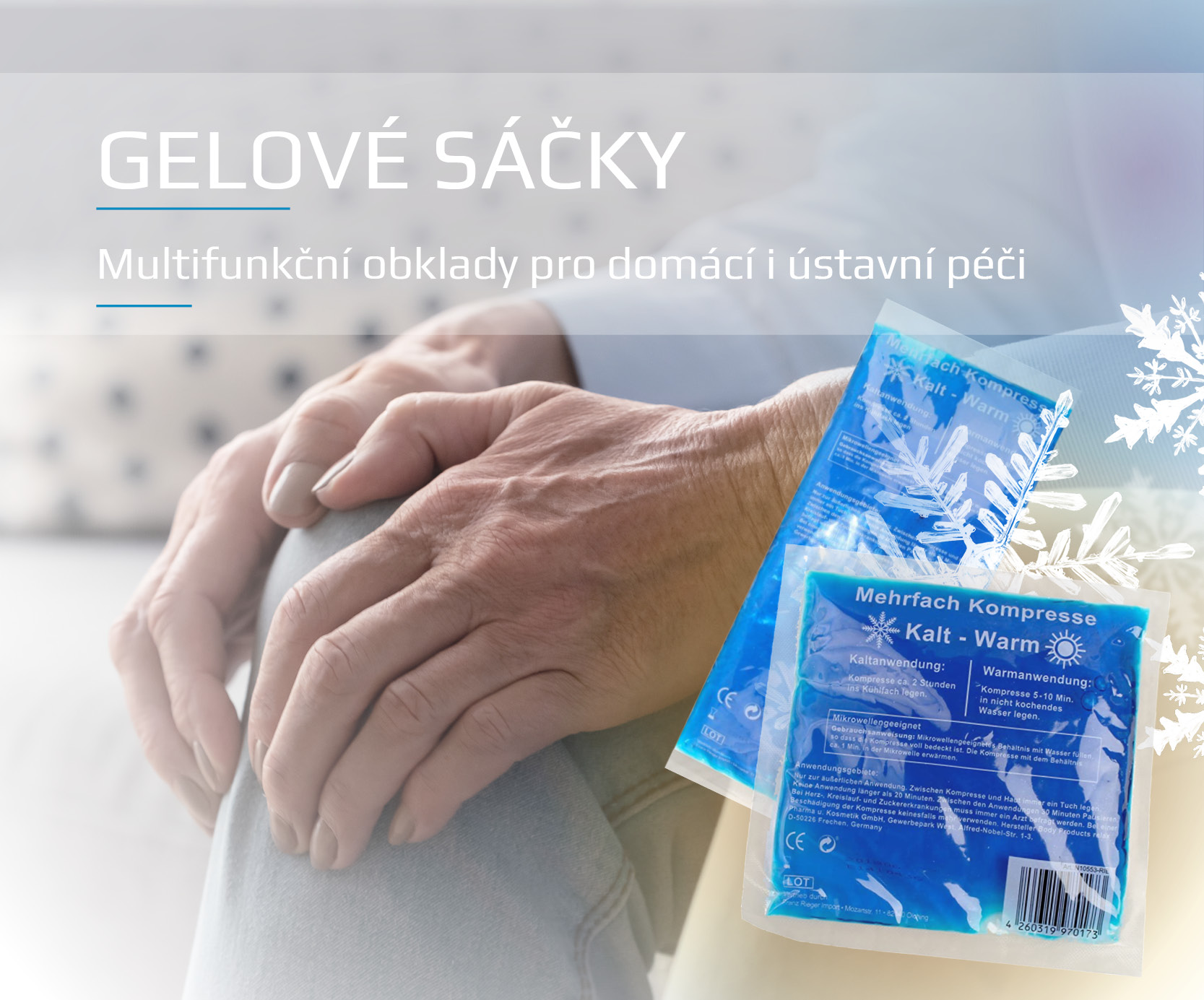 Gelové sáčky - mobilní verze